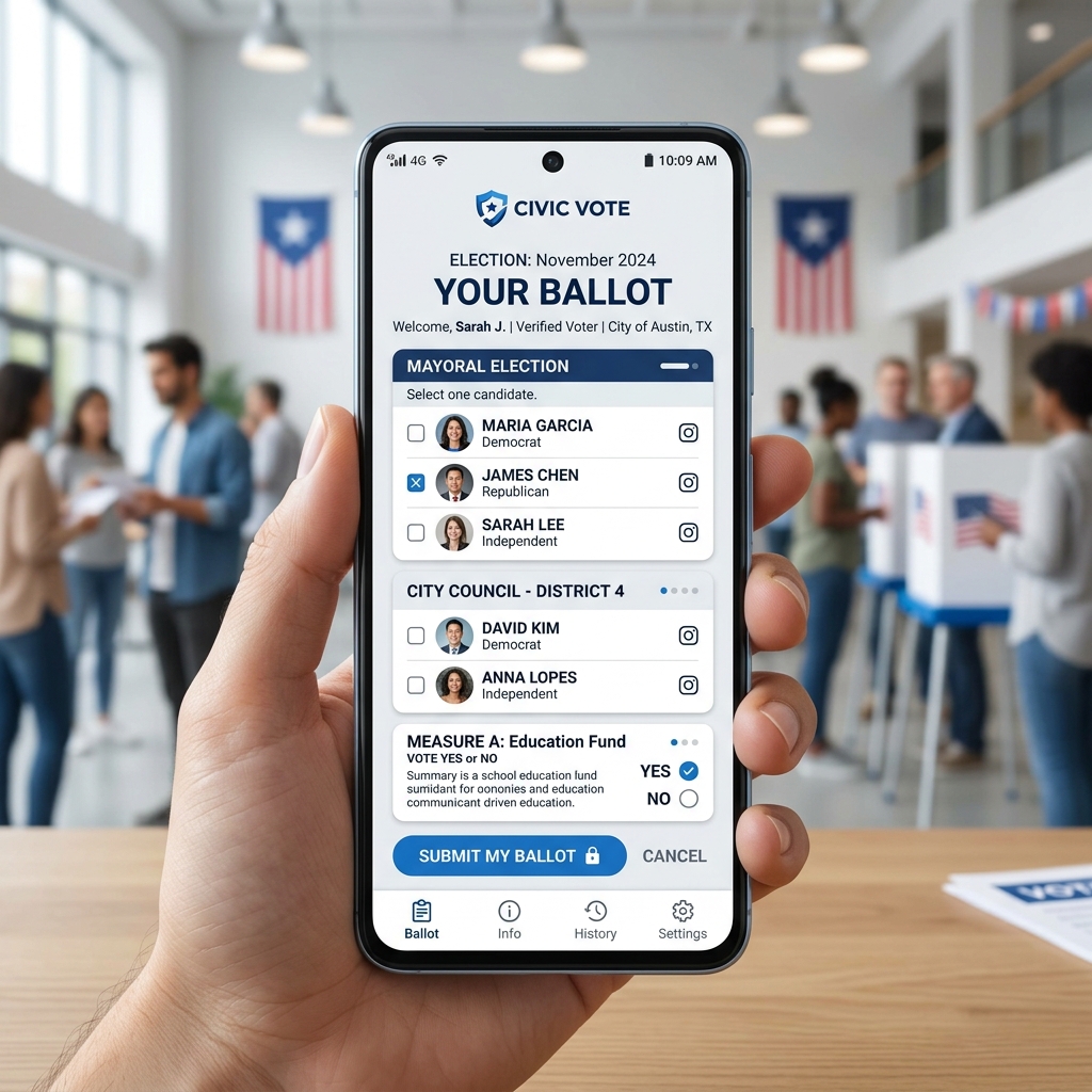 Simulador de Cédula Electoral